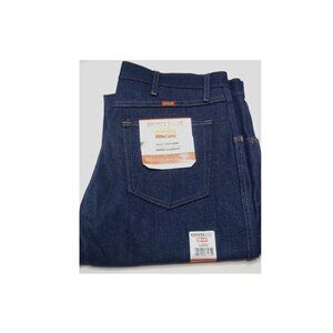Wrangler 36 x 29 Rustler Regular Boot Dark Blue Mens Jeans Work Casual Pants NWT